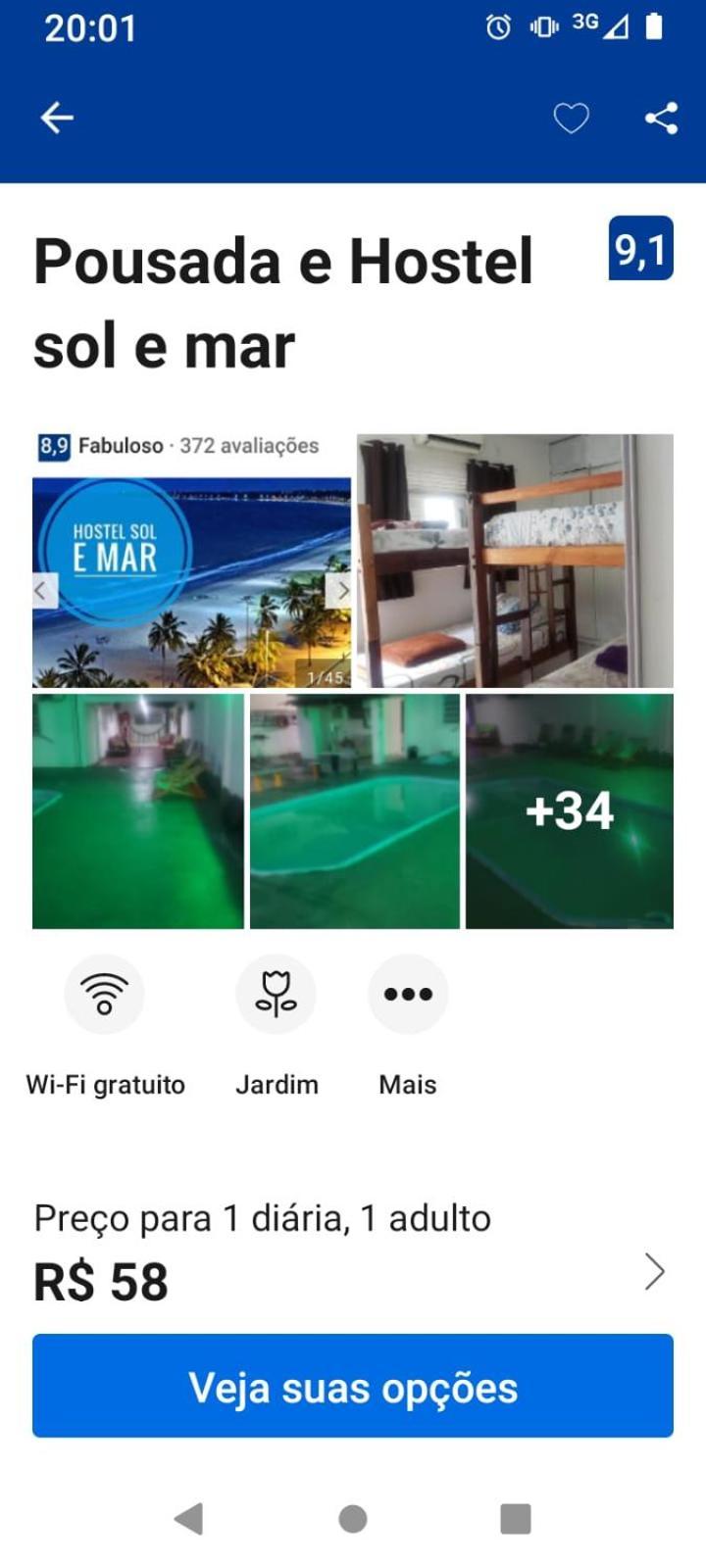 E Sol E Mar Hostel Joao Pessoa